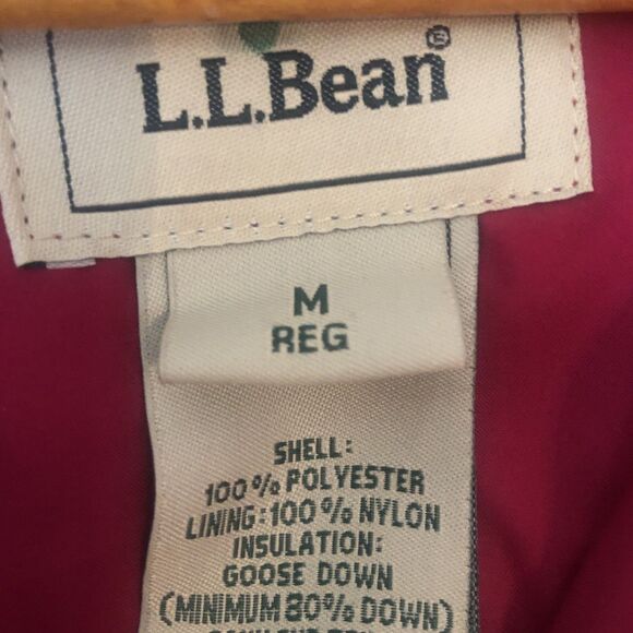 LL Bean Women's Ultrawarm Coat Down Three Quarter Length Size Medium Pink - Picture 5 of 9